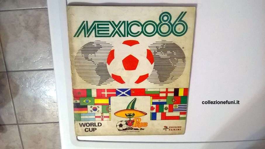 Album c Mondiali 1986 Mexico '86 completo